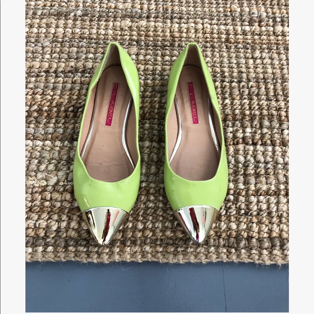 C Label Claudia flats sz: 6.5
